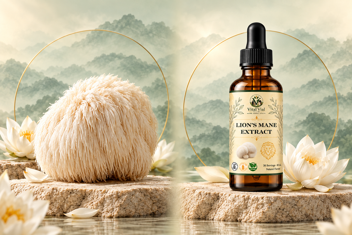 The Difference Between Lion's Mane Mushroom and Lion's Mane Extract